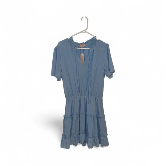 ⭐️NWT - Light Blue Mini Dress - Picture 7 of 7